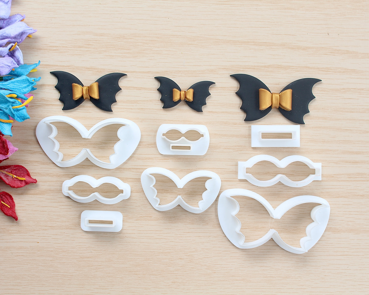 Bat Bow Cutter Set