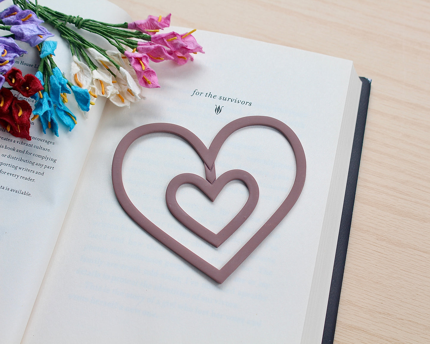 Heart Shape Bookmark Cutter