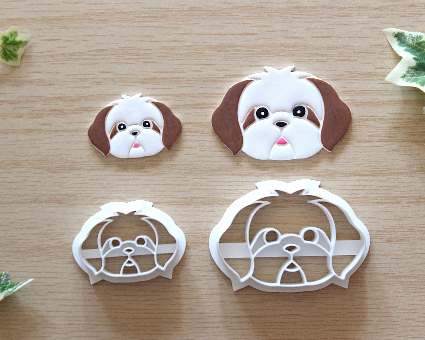 Shih Tzu Dog Polymer Clay Cutter