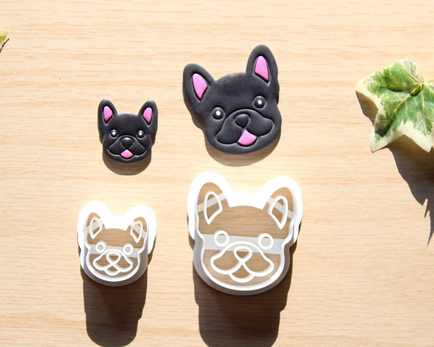 French Bulldog Polymer Clay Cutter