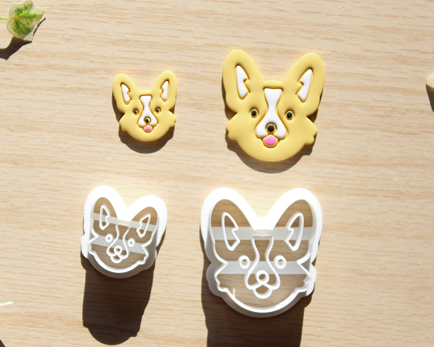 Corgi Dog Polymer Clay Cutter
