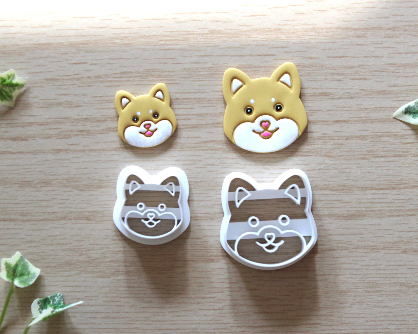 Shiba Dog Polymer Clay Cutter