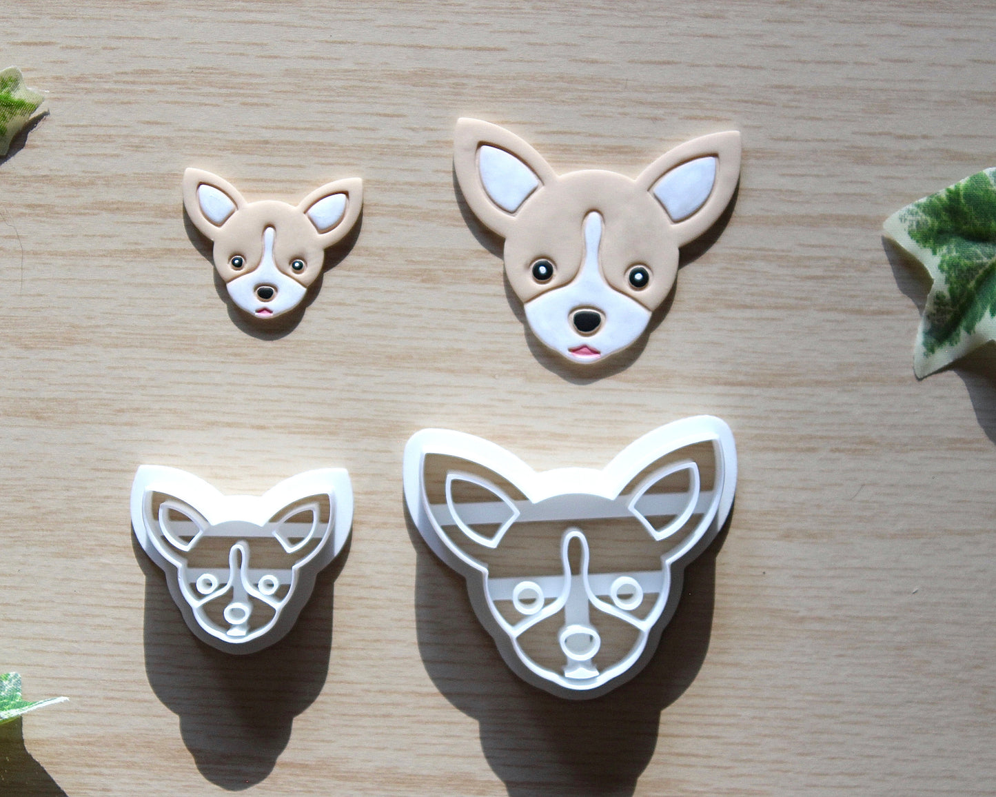 Chihuahua Dog Polymer Clay Cutter