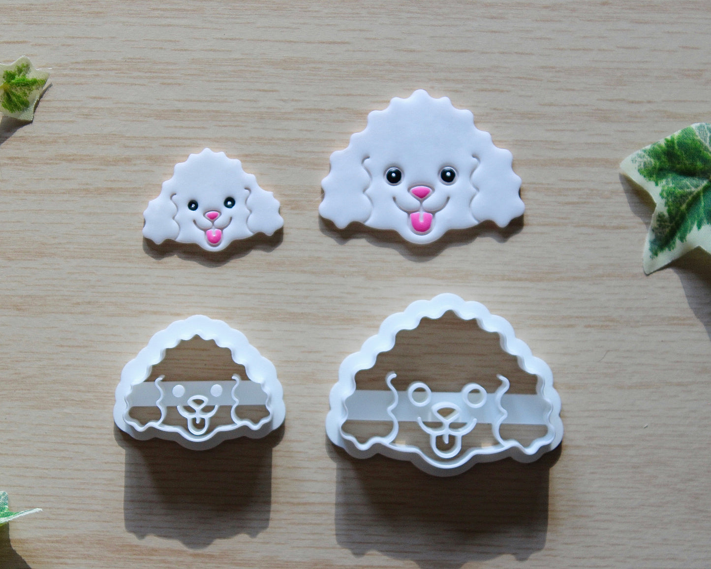 Poodle Dog Polymer Clay Cutter