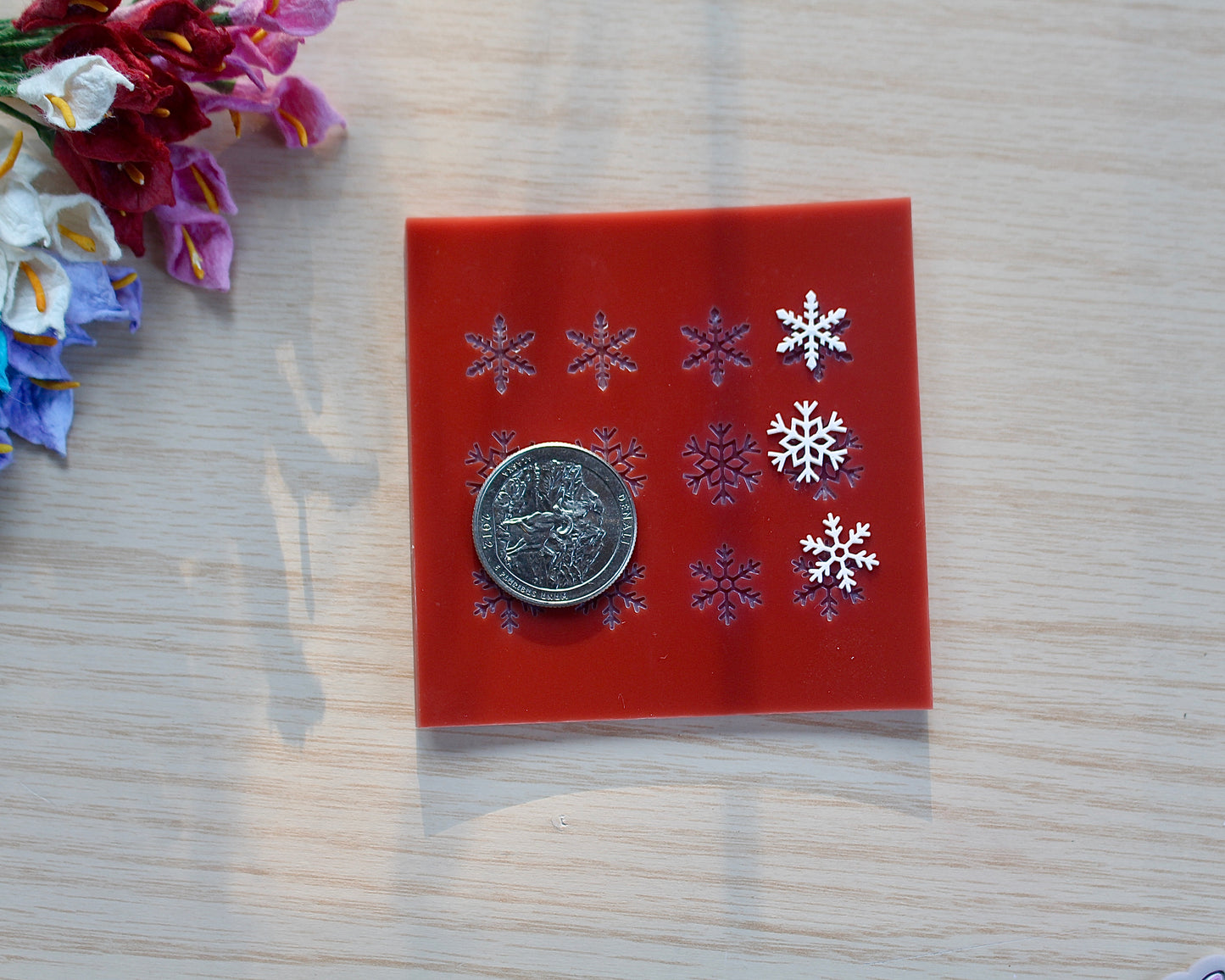 Snowflake Baking Mat