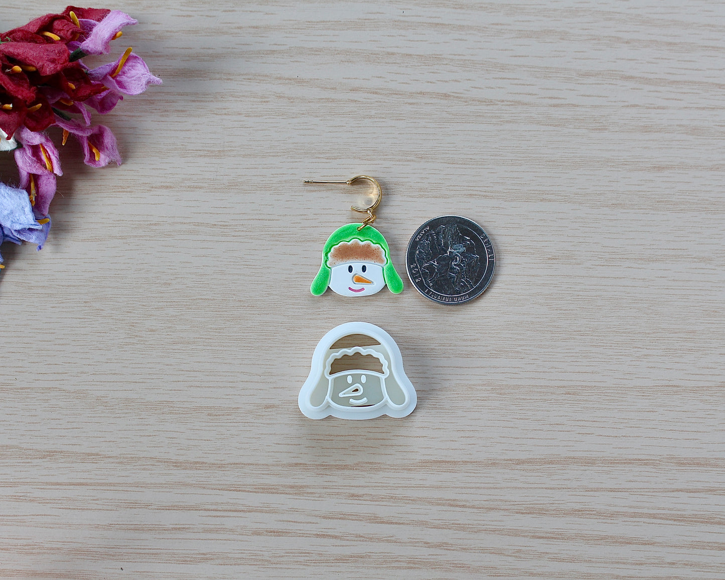 Christmas Snowman Head Cutter