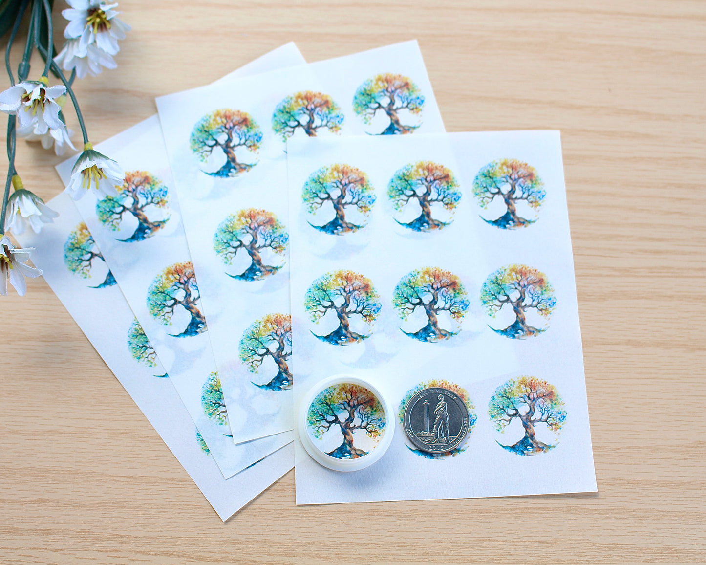 The Tree of Life Water Soluble Transfer Paper