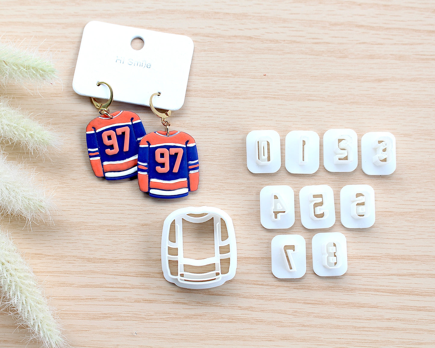 Jersey and Numbers Cutter Set