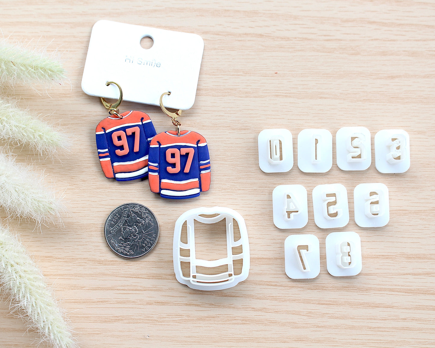 Jersey and Numbers Cutter Set