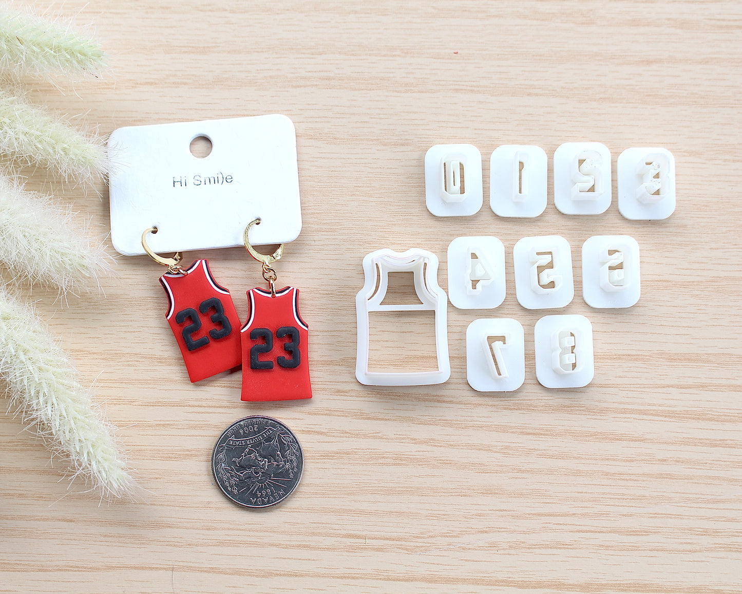 Jersey and Numbers Cutter Set