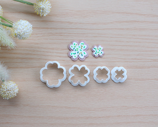 Four Leaf Clover Sugar Cookie Cutters