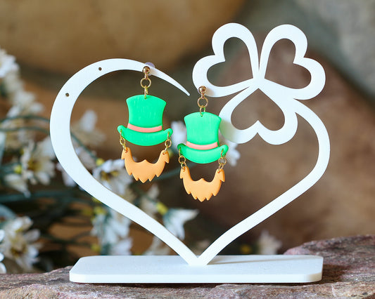 Heart Clover Earring Stand