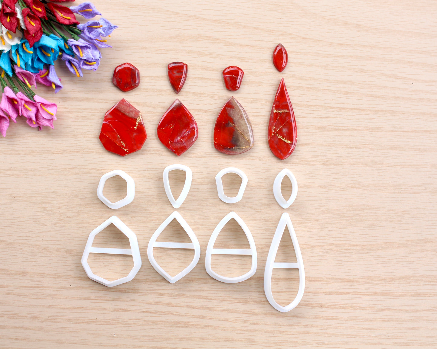 Teardrop Shape Cutter Set