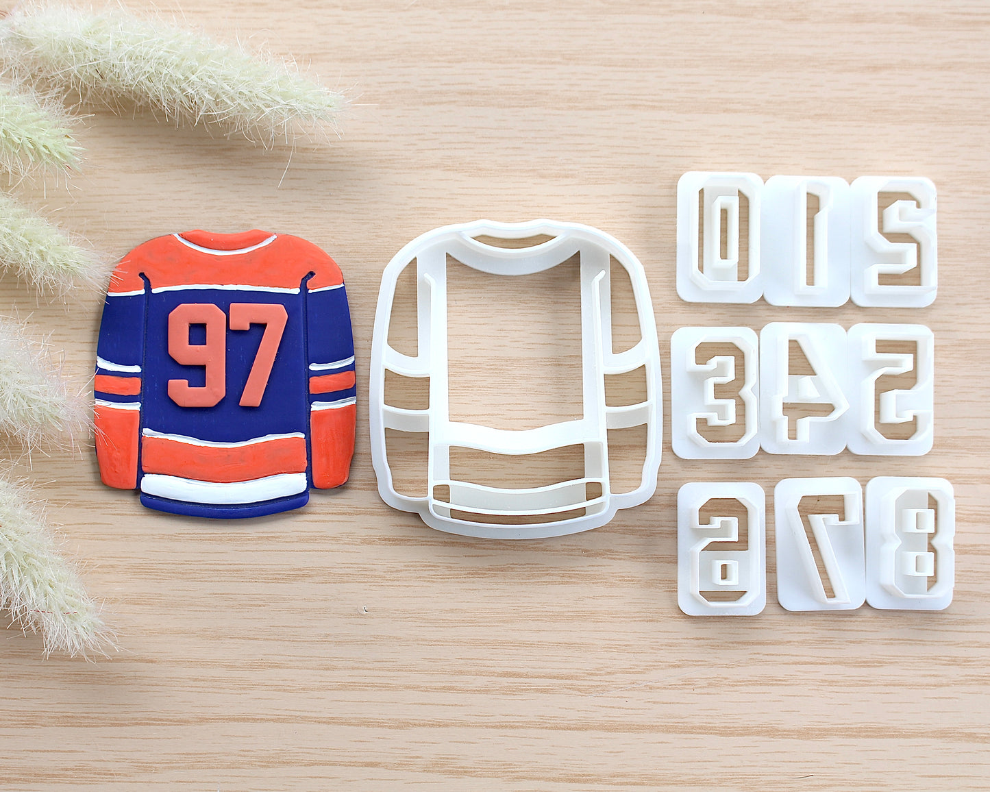 Jersey and Numbers Cutter Set