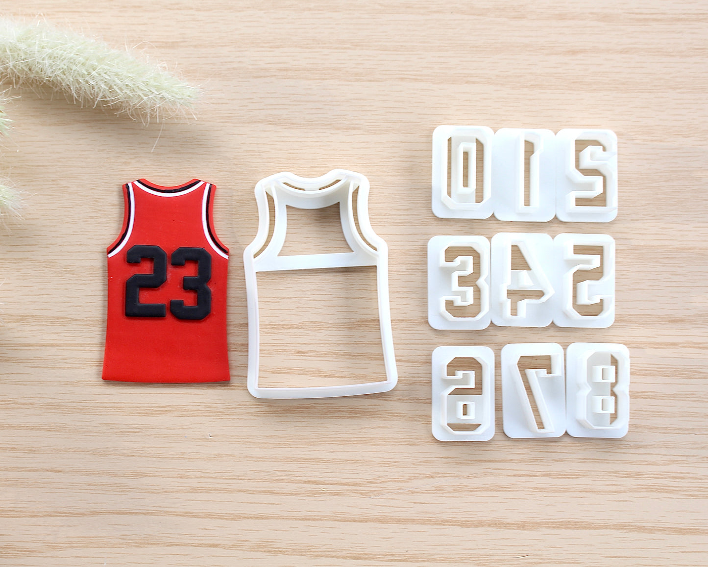 Jersey and Numbers Cutter Set