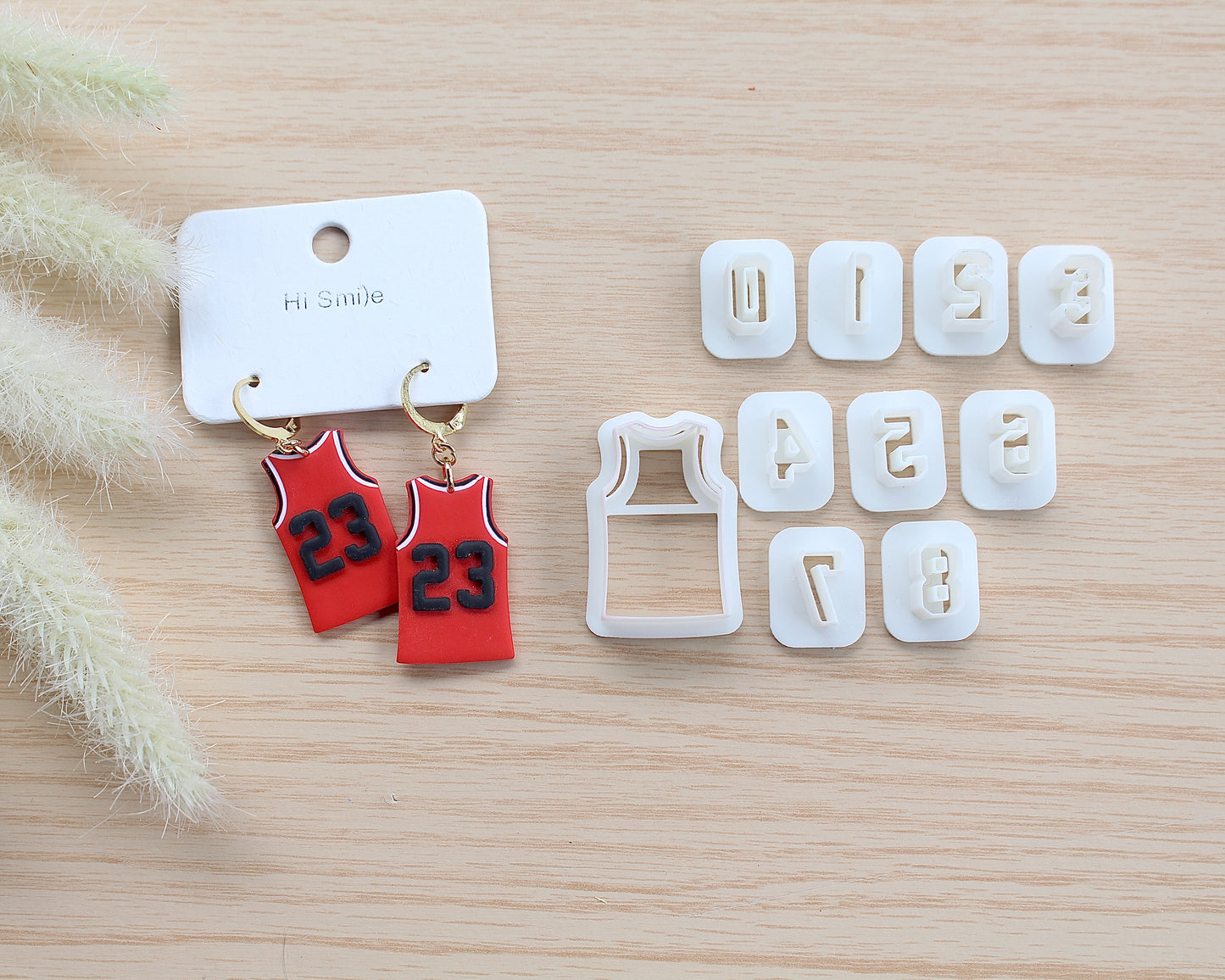 Jersey and Numbers Cutter Set