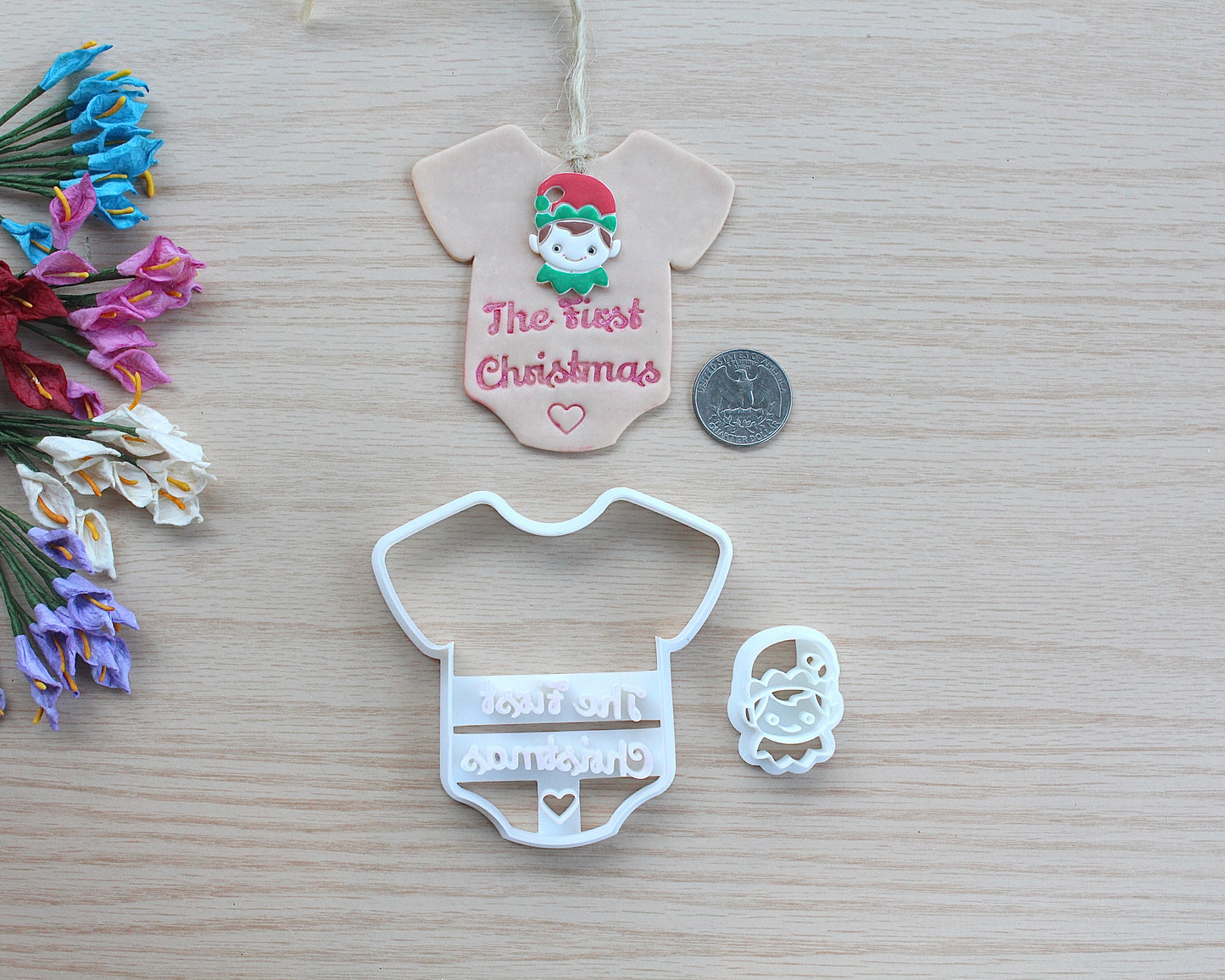 The First Christmas Baby Ornament Cutter