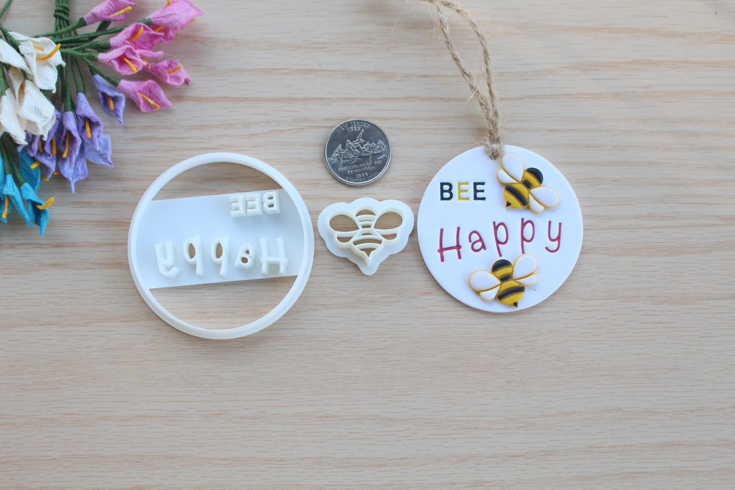 Bee Happy Ornament Cutter Set