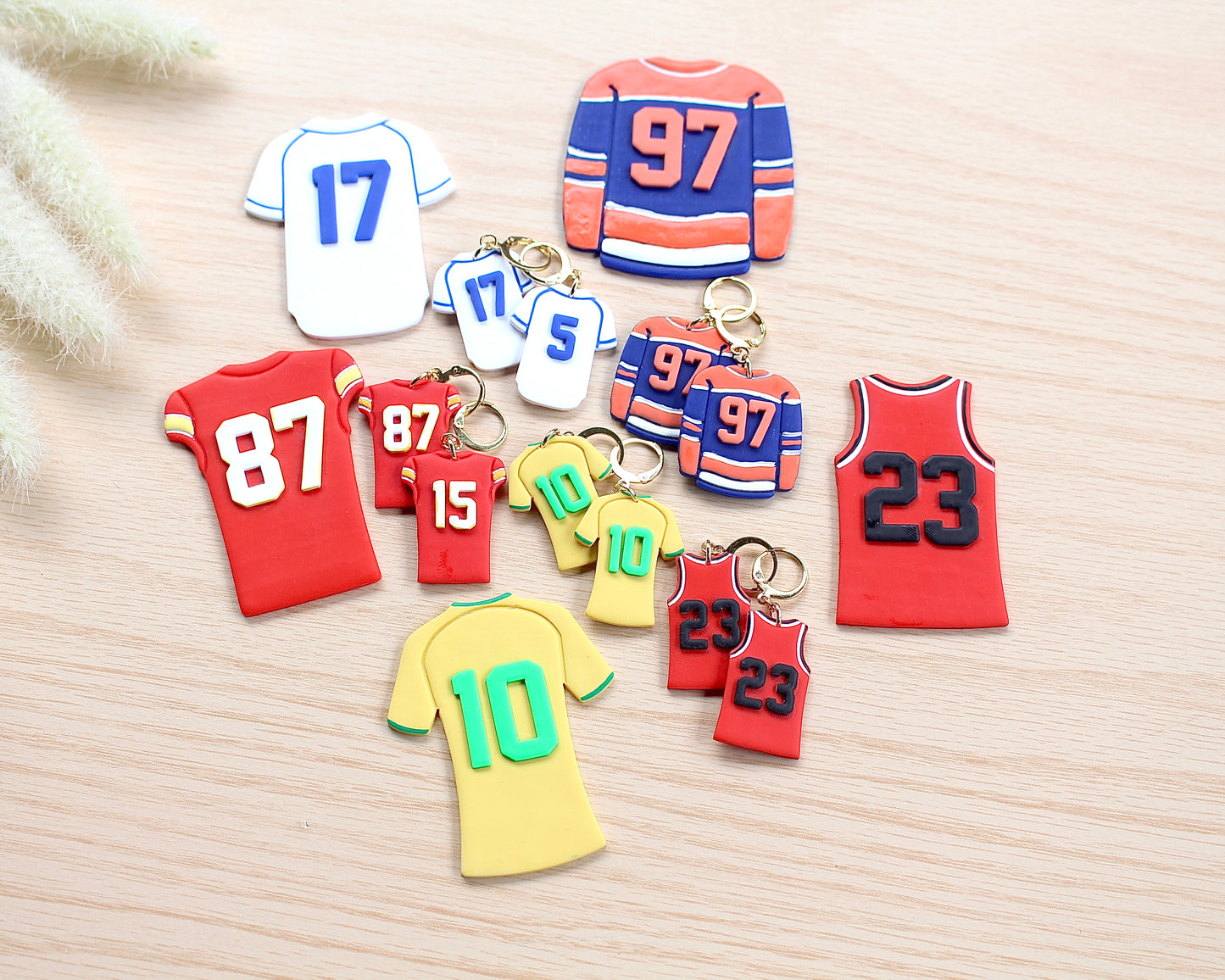 Jersey and Numbers Cutter Set