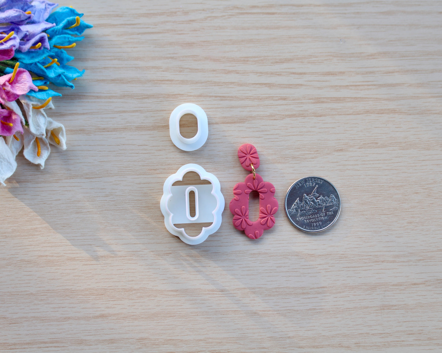 Scallop Ellipse Dangle Cutter Set