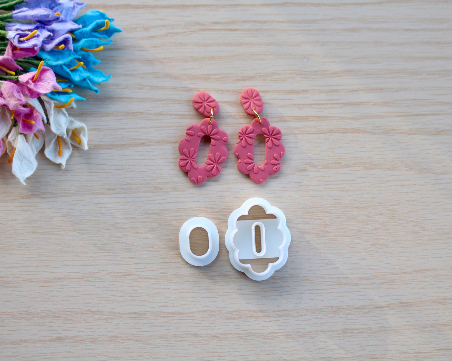 Scallop Ellipse Dangle Cutter Set