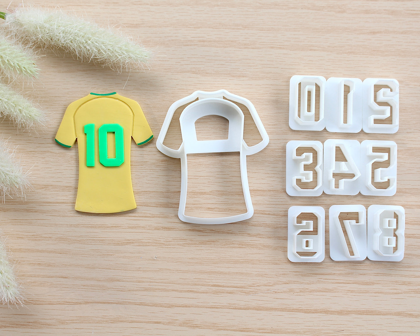 Jersey and Numbers Cutter Set