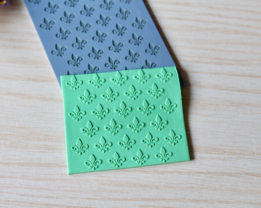 Fleur de Lis Texture Mat