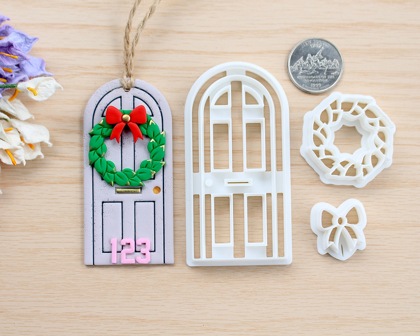 Christmas Front Door Ornament Cutter Set
