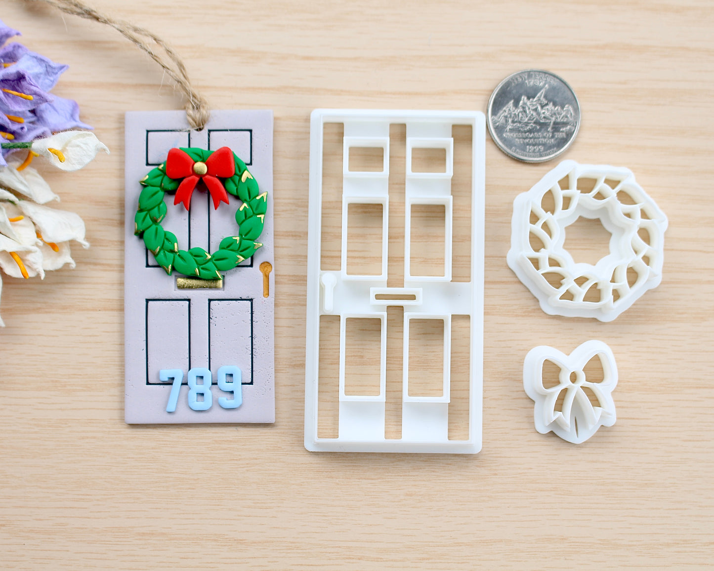 Christmas Front Door Ornament Cutter Set