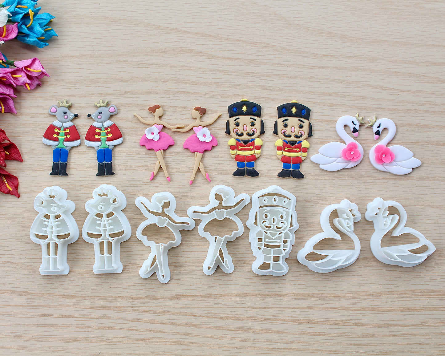 Nutcracker Characters Cutter Set