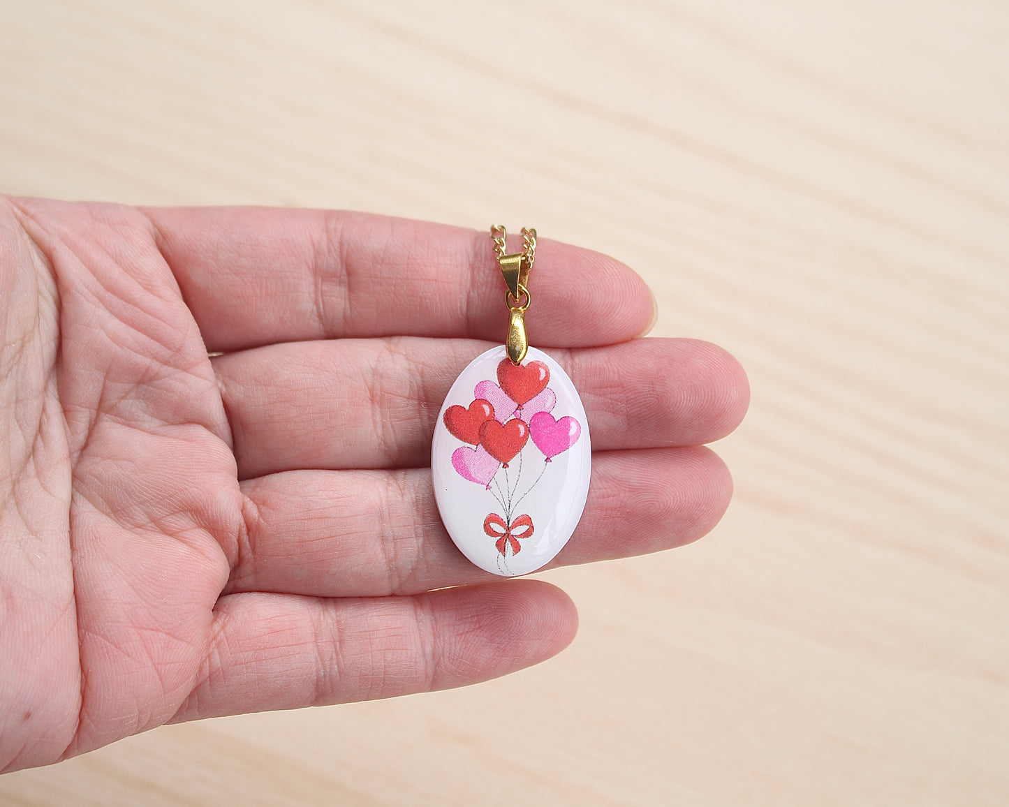 Hearts Balloon Water Soluble Transfer Paper