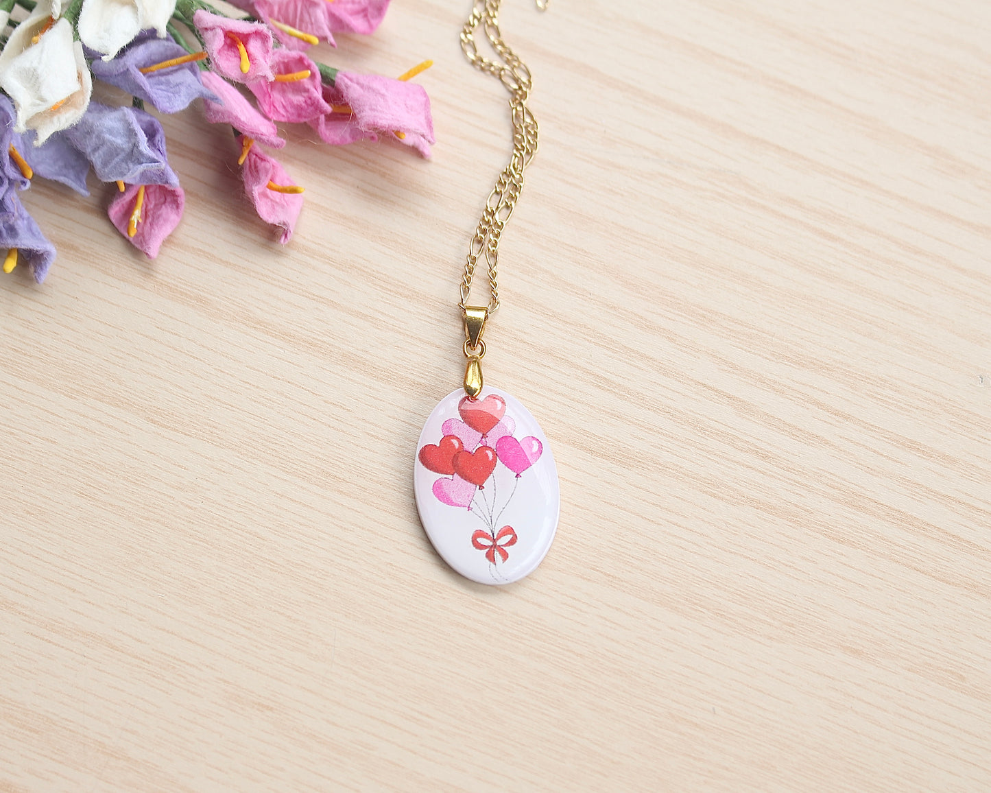 Hearts Balloon Water Soluble Transfer Paper