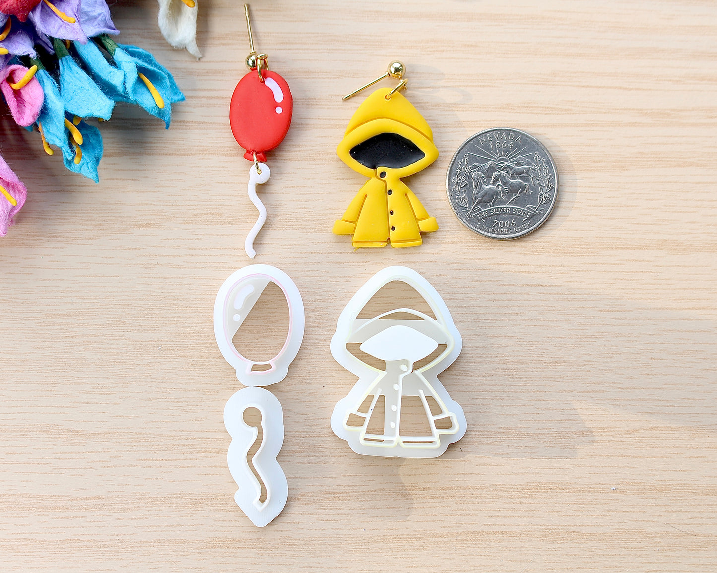 Raincoat and Balloon Cutter Set
