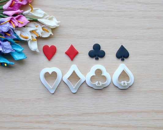 Poker Card Suit Cutter Set