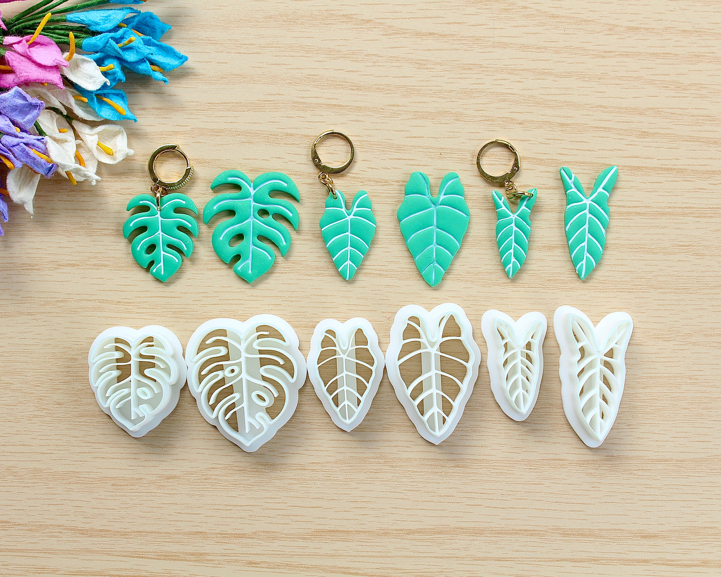 Tropical Leaf Cutter Set