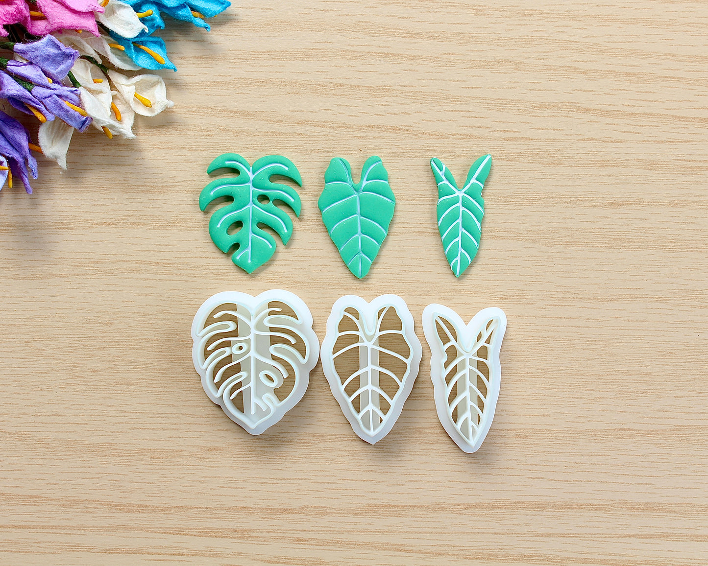 Tropical Leaf Cutter Set