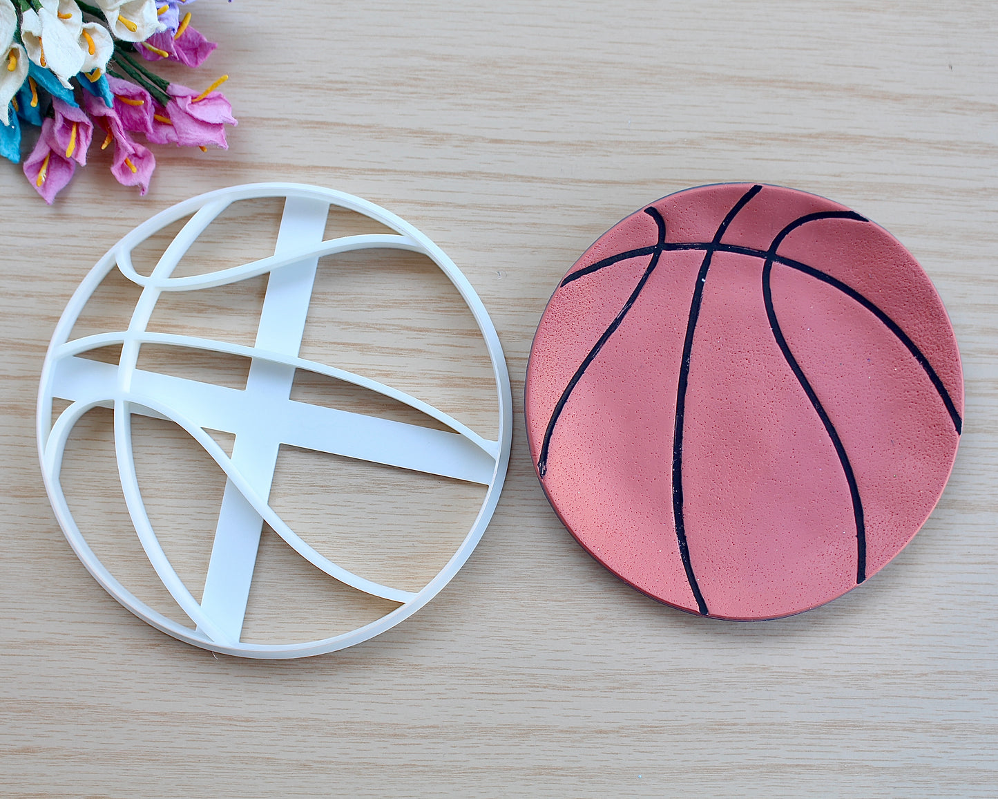 Basketball Trinket Cutter | Ornament Cutter