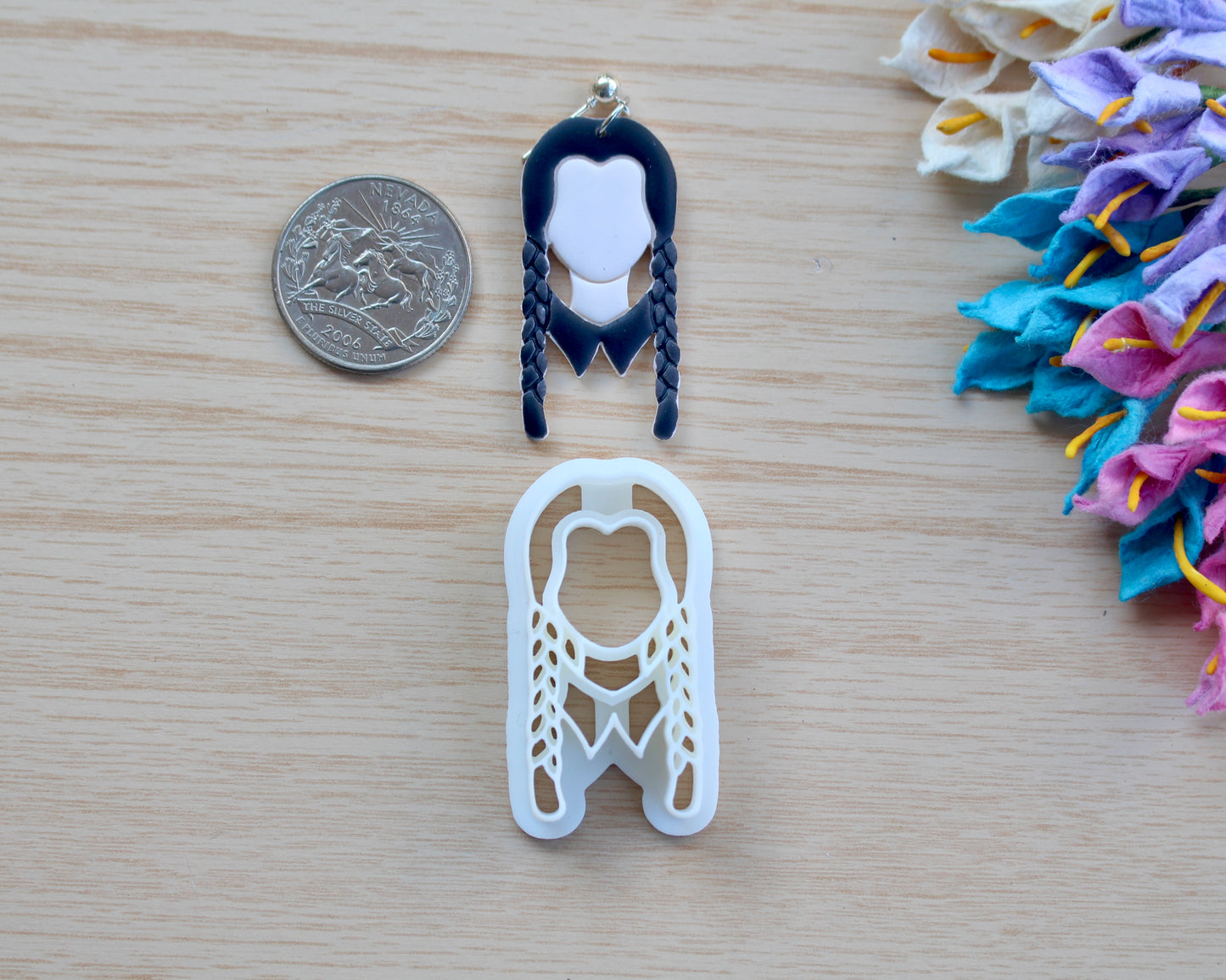 Braided Long Hair Girl Cutter