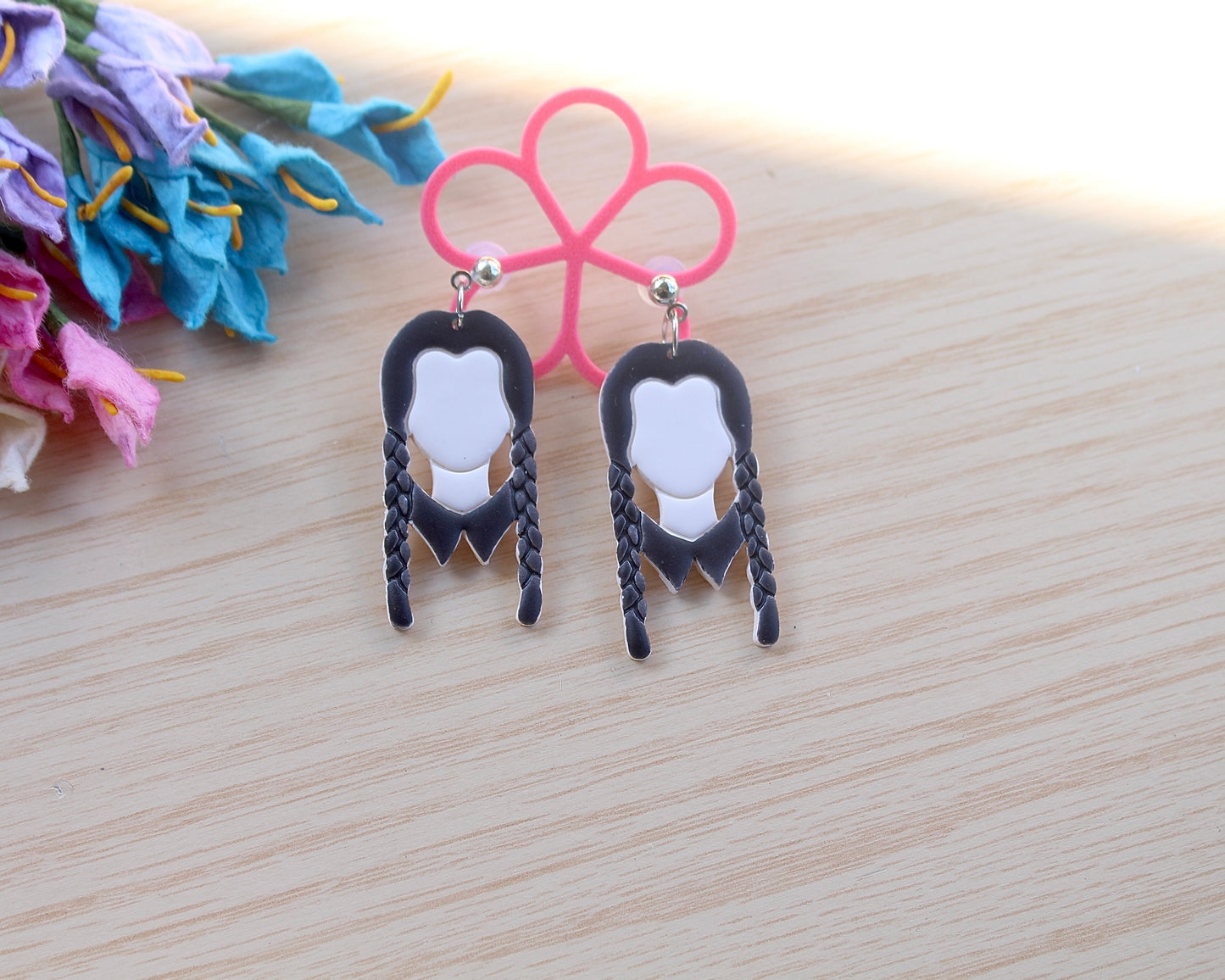 Braided Long Hair Girl Cutter