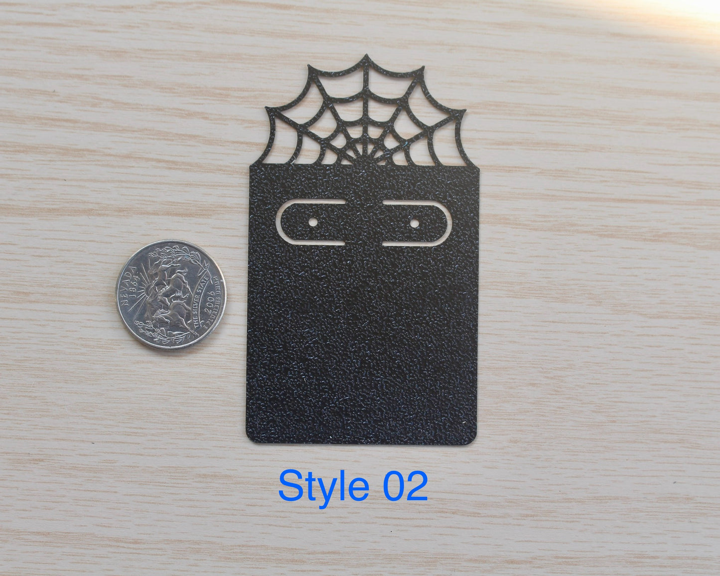 Spider Web Earring Cards