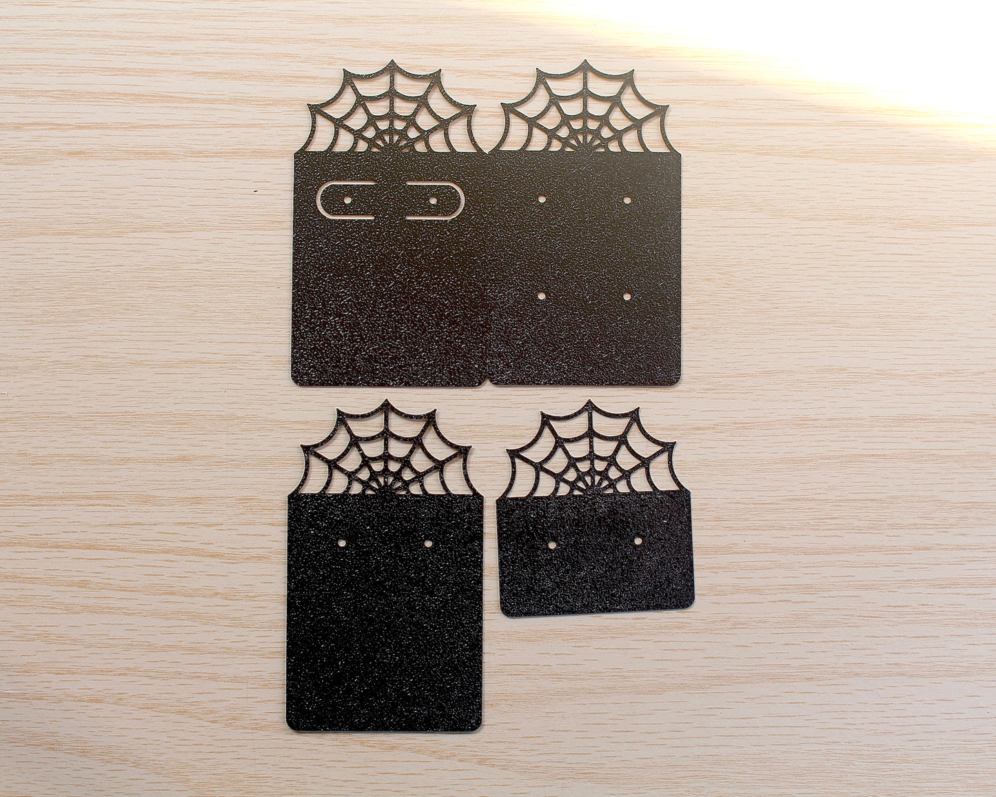 Spider Web Earring Cards
