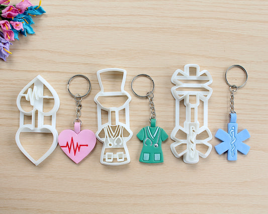 Nurse Appreication Keychain Cutter