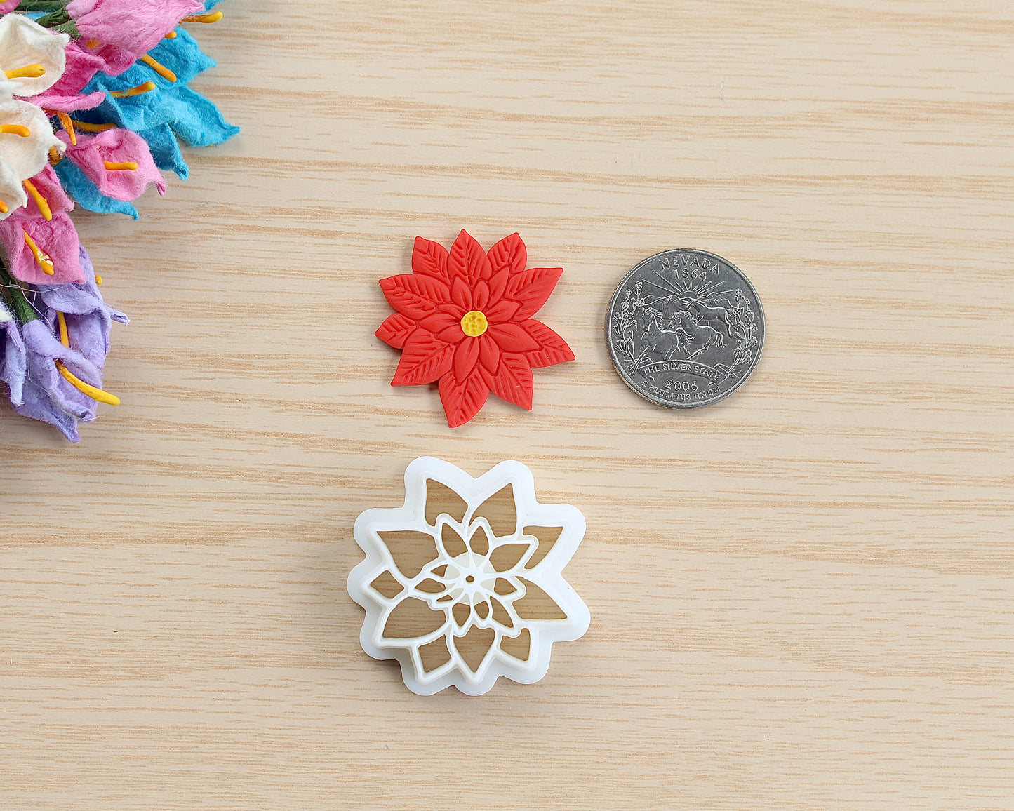Poinsettia Flower Cutter