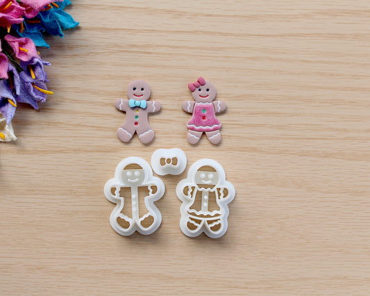 Gingerbread Couple Cutter Set