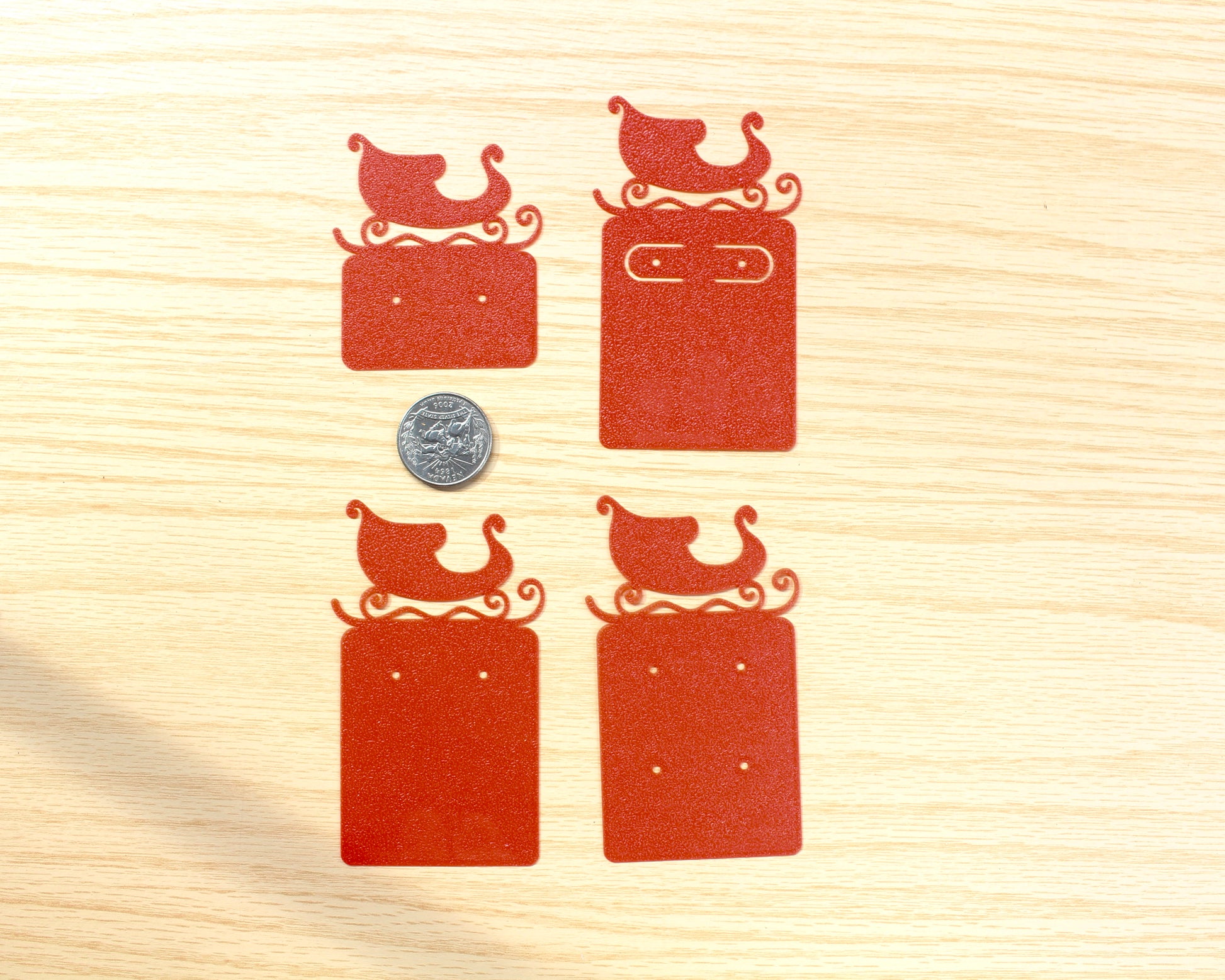 Sleigh Earring Cards