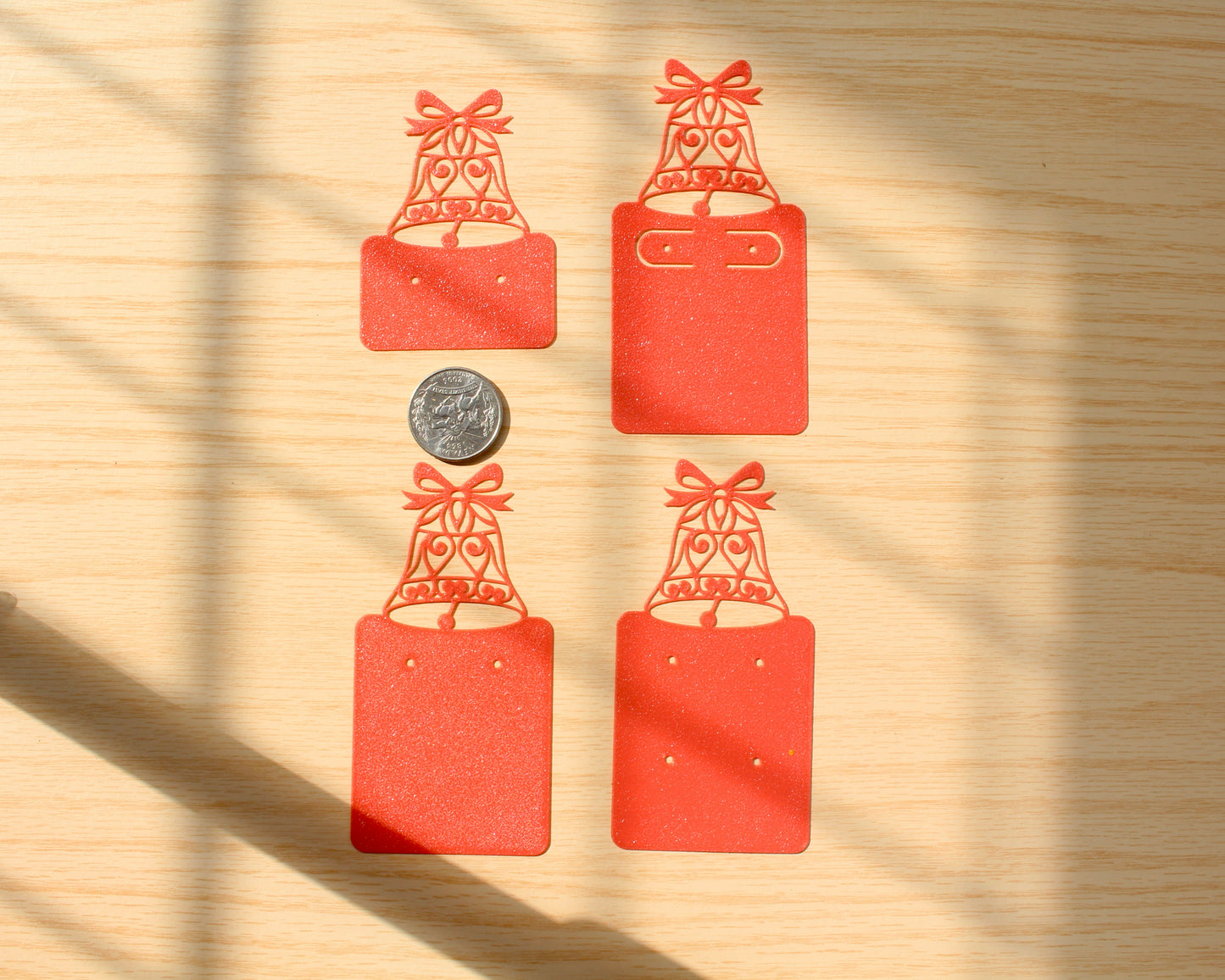 Christmas Bell Earring Cards