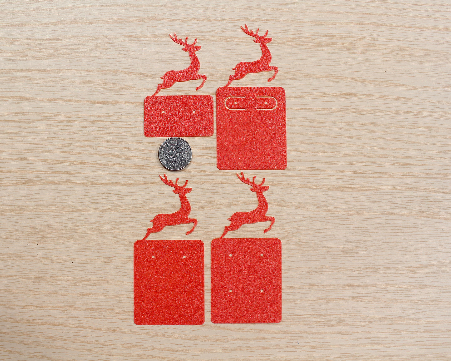 Reindeer Earring Cards