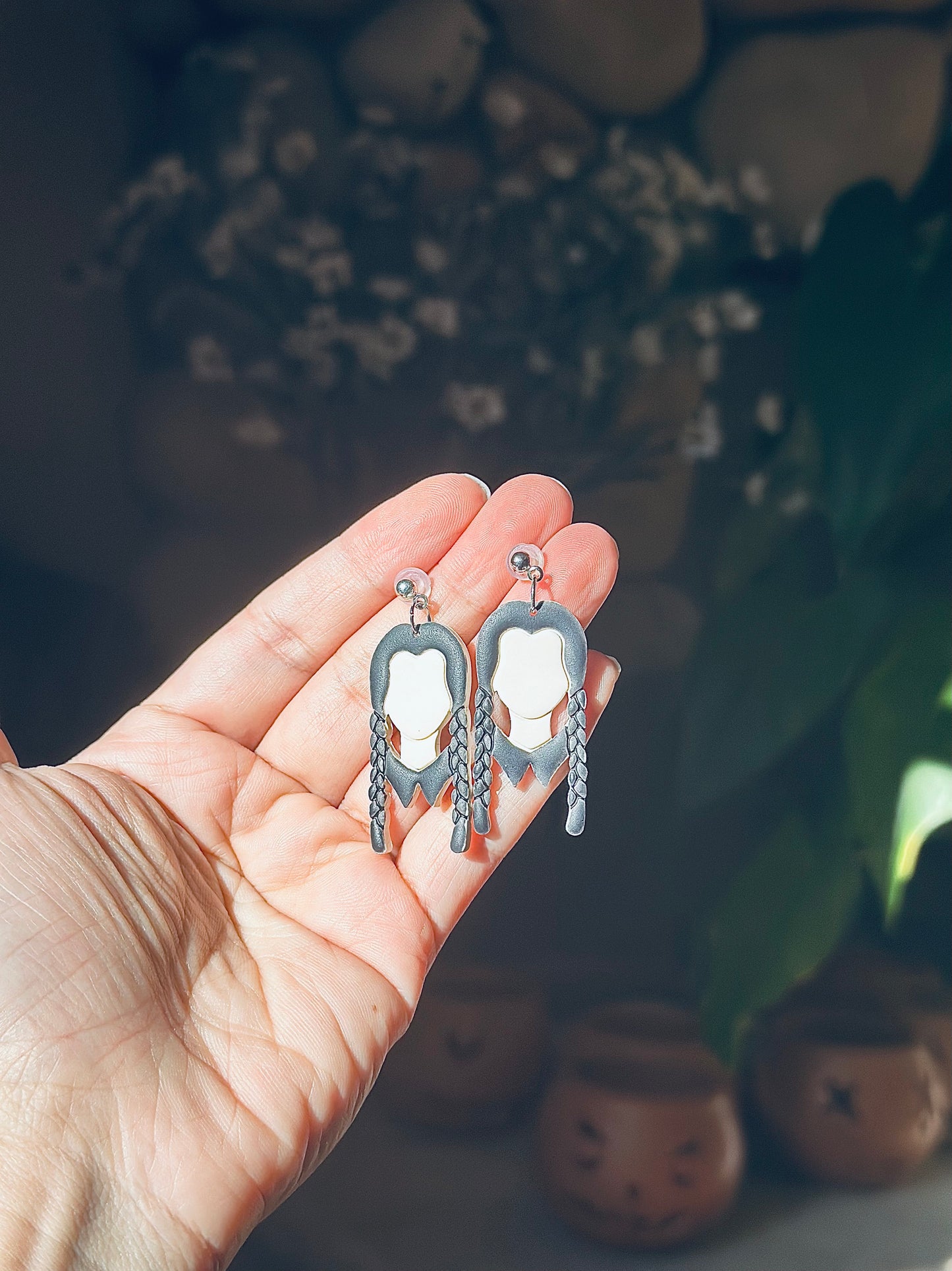 Braided Long Hair Girl Cutter