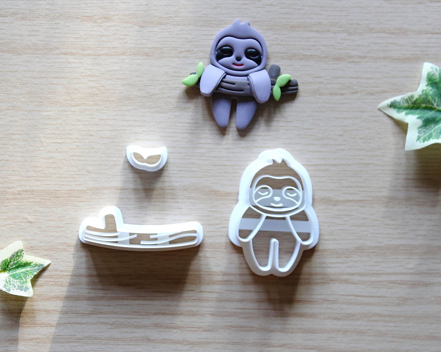 Sleeping Sloth Cutter Set