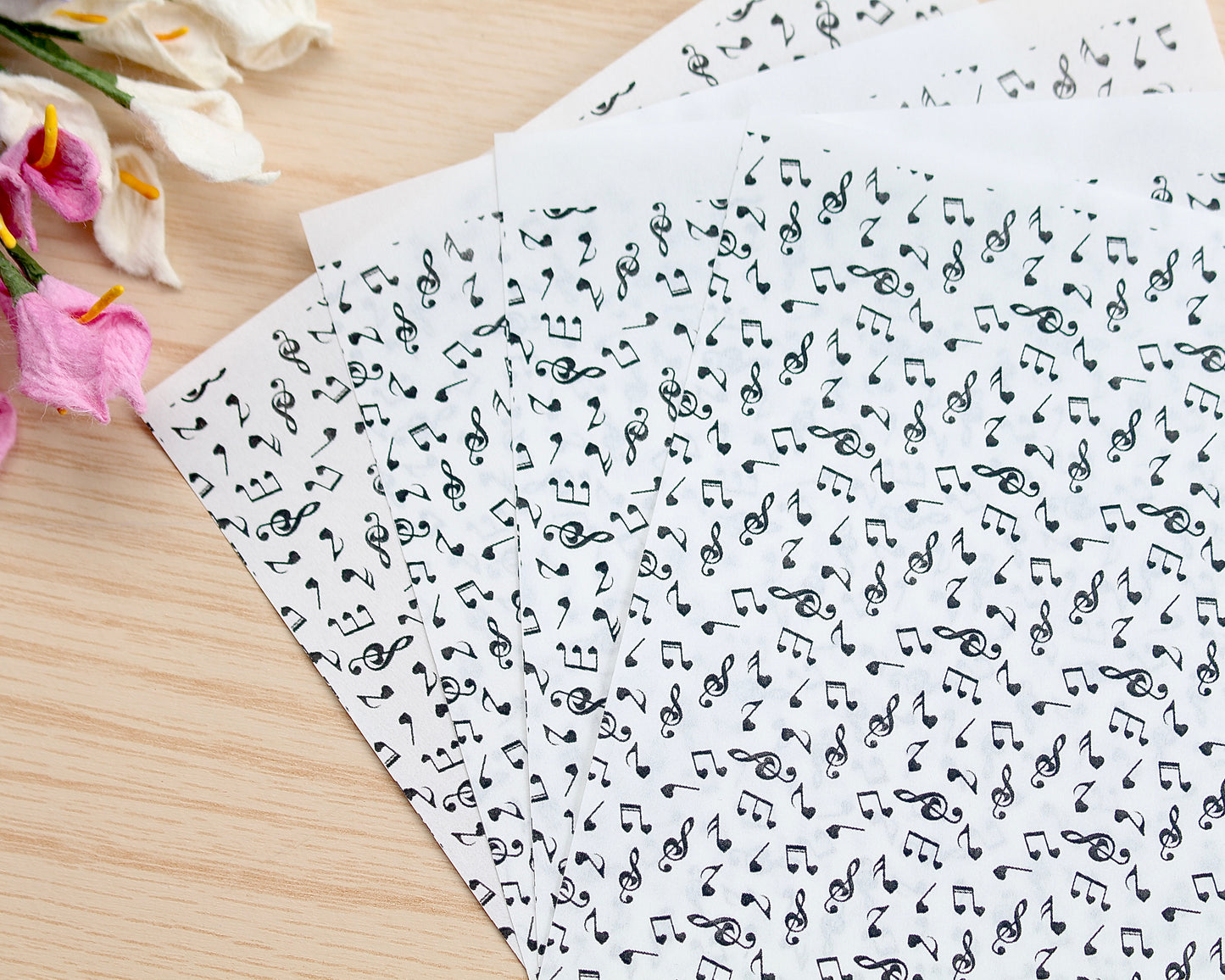 Love Music Water Soluble Transfer Paper